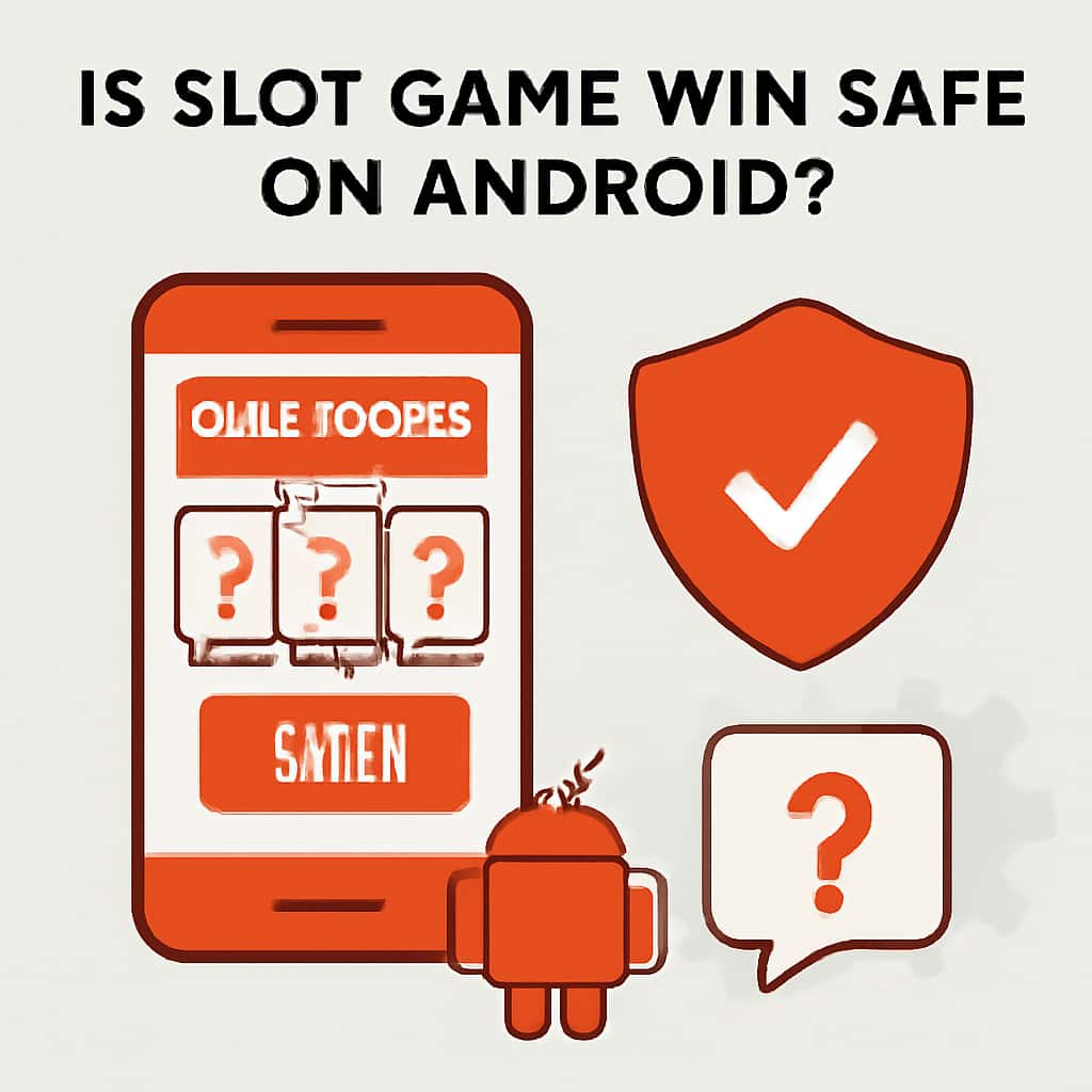 Diagram illustrating the safety features of Slot Game Win on Android.