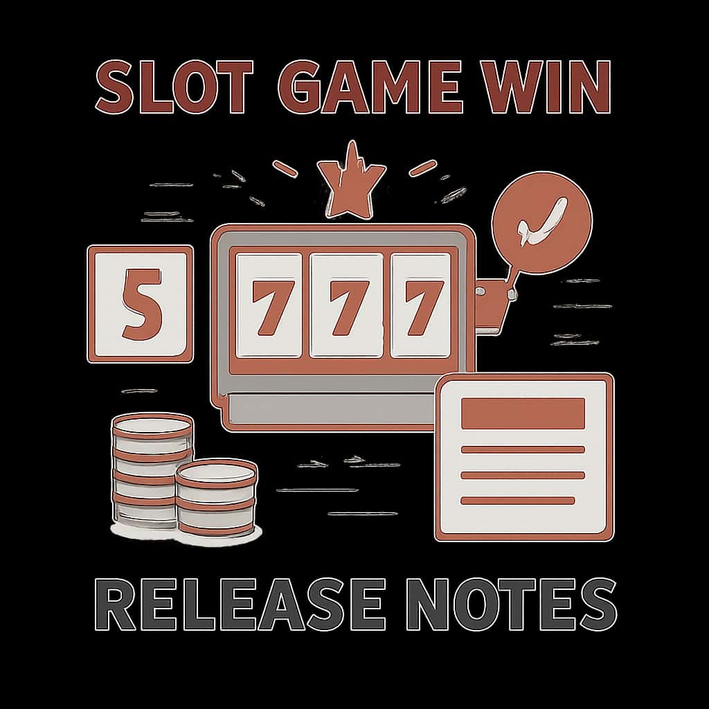 An educational diagram related to Slot Game Win Release Notes.