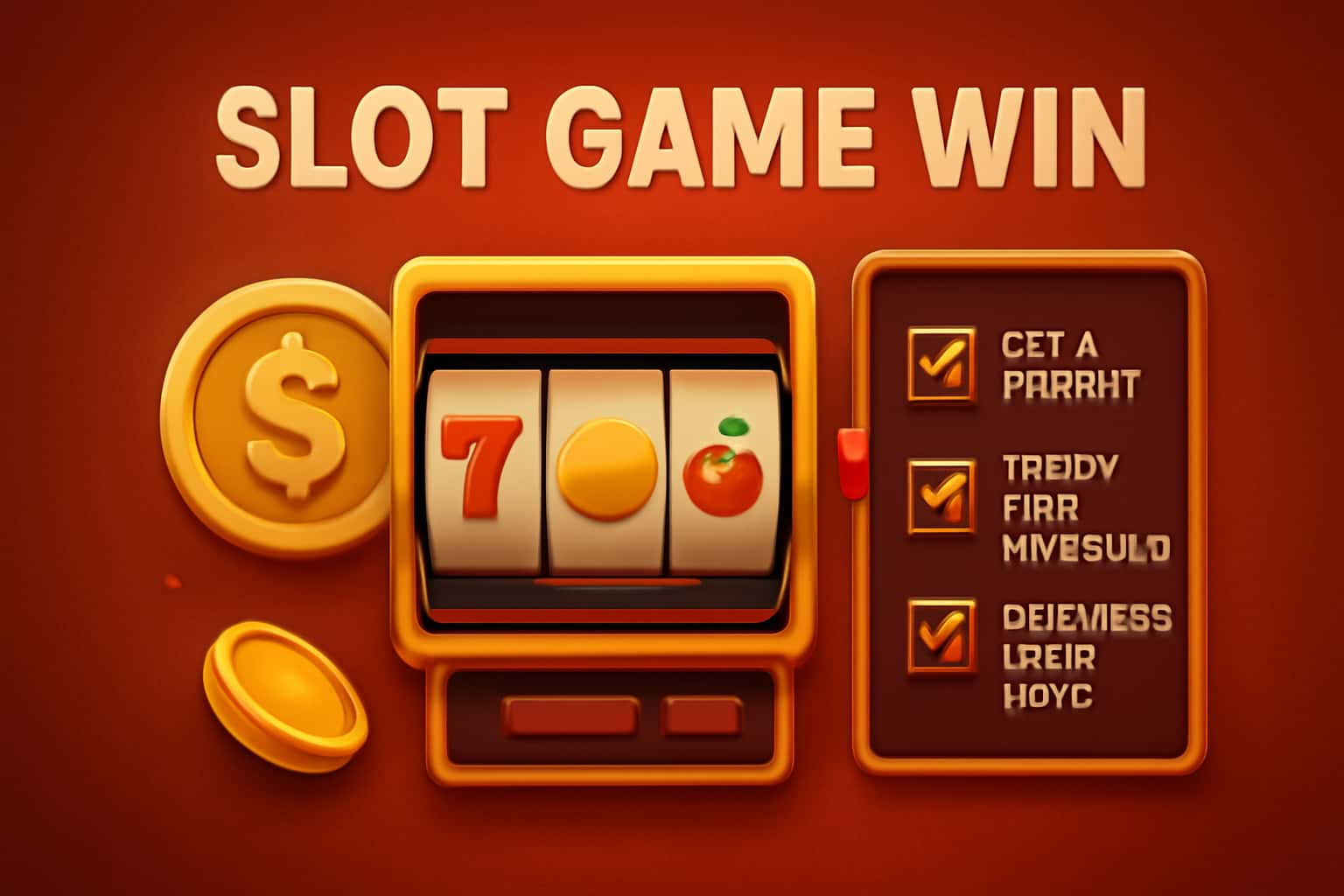 An illustration showcasing secure account tips for Slot Game Win with a futuristic design.