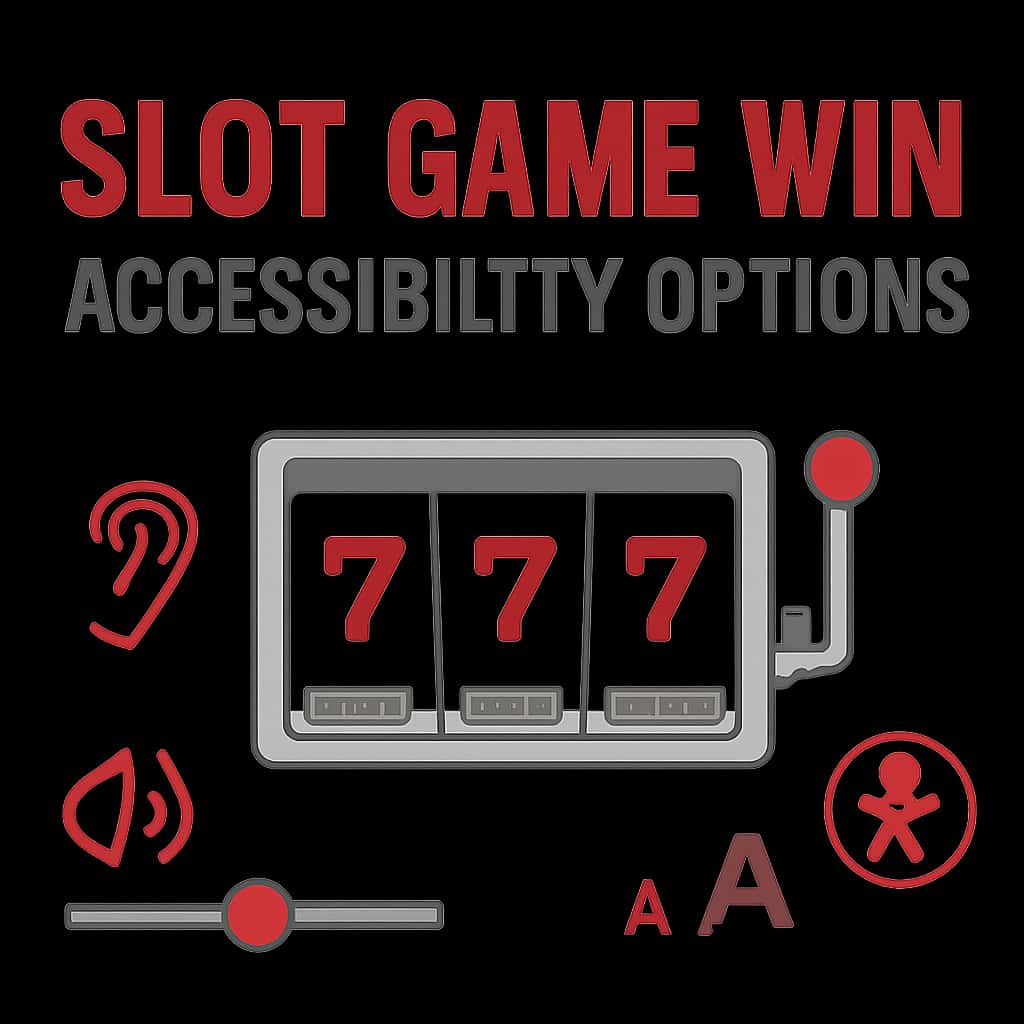 An educational diagram about Slot Game Win Accessibility Options.